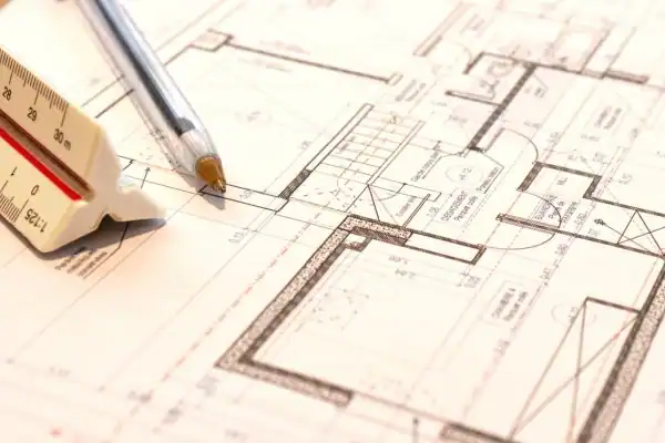 Image of architect Hedge End drawings